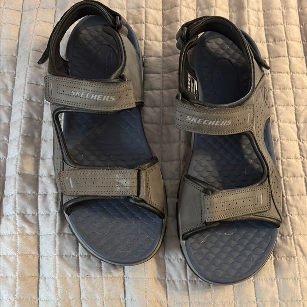 Skechers Dual-Tone Casual Sandals